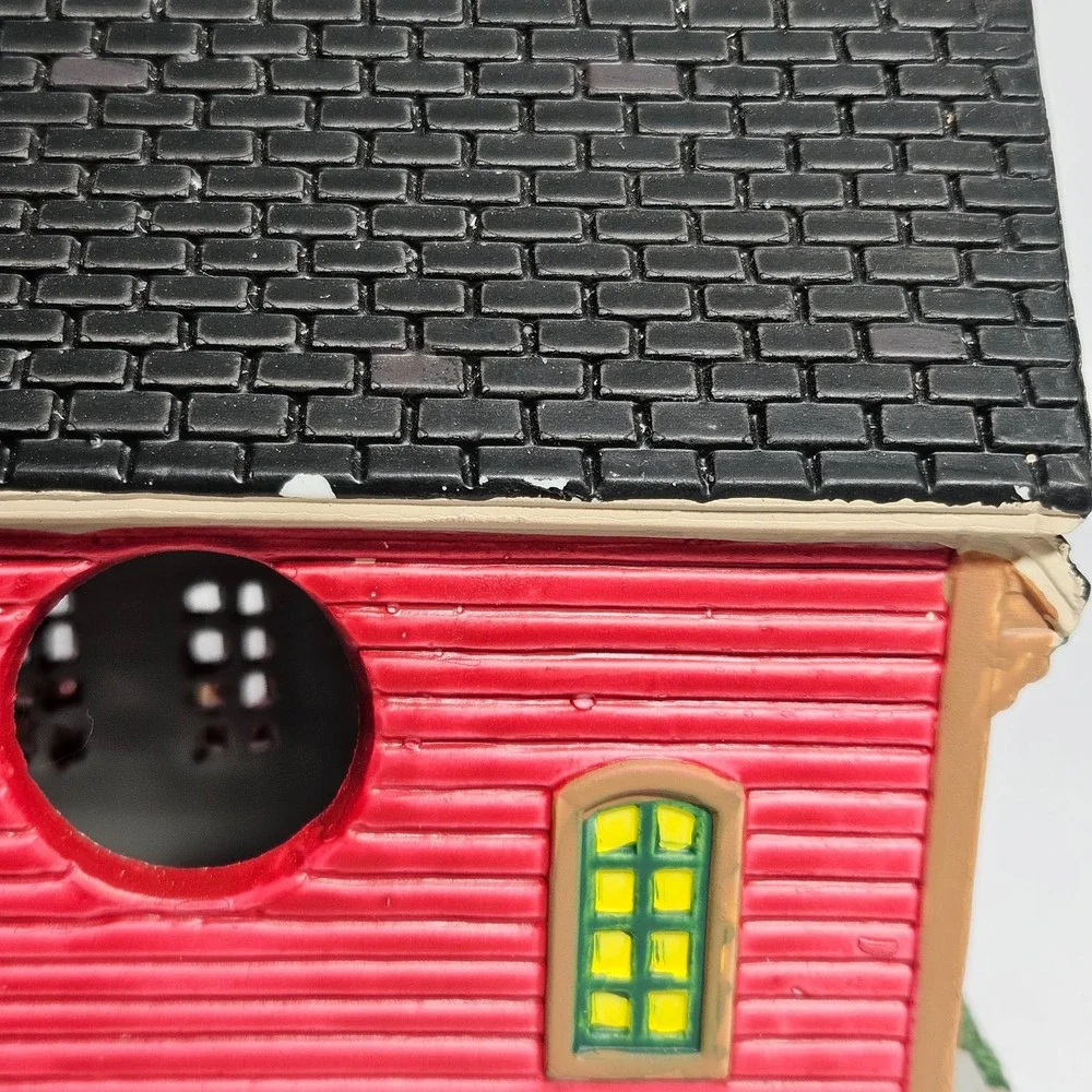 Lemax Village School Gingerbread Fest Lighted Christmas Building 55949 2015